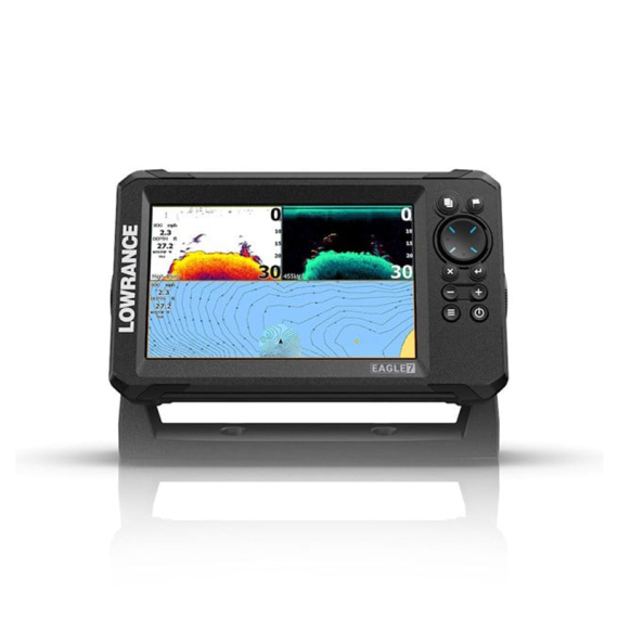 Lowrance Eagle 7 SplitShot ROW in the group Marine Electronics & Boat / Fishfinders & Chartplotters at Sportfiskeprylar.se (000-16115-001)