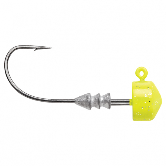 VMC Ned Rig Jighead Chartreuse in the group Hooks & Terminal Tackle / Jig Heads / Ned Rig Jig Heads at Sportfiskeprylar.se (142492NOr)